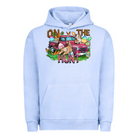 Pigment Grape Ice on the hunt truck Urban Hoodie - FaDigitalArtStudio
