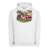 Pigment Lunar Rock on the hunt truck Urban Hoodie - FaDigitalArtStudio