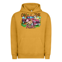 Pigment Peanut Butter on the hunt truck Urban Hoodie - FaDigitalArtStudio