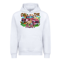 White on the hunt truck Urban Hoodie - FaDigitalArtStudio