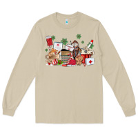 Mushroom nurse coffee cups Long Sleeve Tee - MaliasSmallBusiness