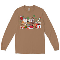 Toasted Coconut nurse coffee cups Long Sleeve Tee - MaliasSmallBusiness