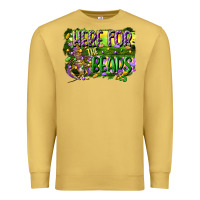 Antique Gold here for the beads Premium Sweatshirt - CowGirlArtShop