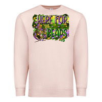 Pale Pink here for the beads Premium Sweatshirt - CowGirlArtShop