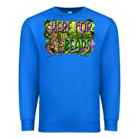 True Royal here for the beads Premium Sweatshirt - CowGirlArtShop