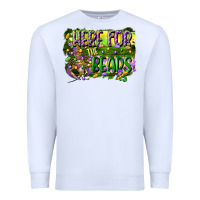 White here for the beads Premium Sweatshirt - CowGirlArtShop