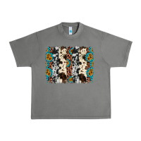 Tornado cowhide leopard gemstone brushstroke Urban Heavy Tee - AdoDesignShop
