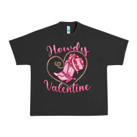 Pigment Black howdy valentine Urban Heavy Tee - MaliasSmallBusiness