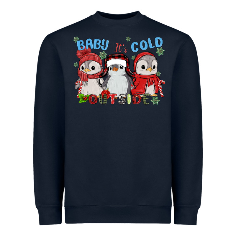 Baby ıt's Cold Outside Heavyweight Sweatshirt by MaliasSmallBusiness | Teevron