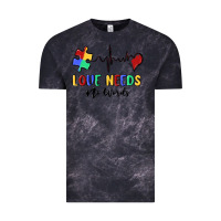 Cloud Black love needs no words Vintage Tee - MaliasSmallBusiness