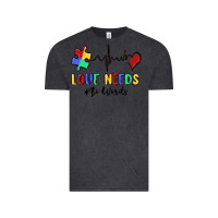 Vintage Black love needs no words Vintage Tee - MaliasSmallBusiness