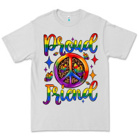 Dove Grey proud friend Premium Tee - JahusDesignShop