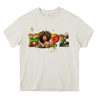 Cream hope juneteenth Heavy Core Tee - AdoDesignShop