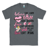 Charcoal Heather christian valentines Classic Tee - MaliasSmallBusiness