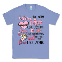 Colony Blue christian valentines Classic Tee - MaliasSmallBusiness