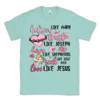 Seafoam christian valentines Classic Tee - MaliasSmallBusiness