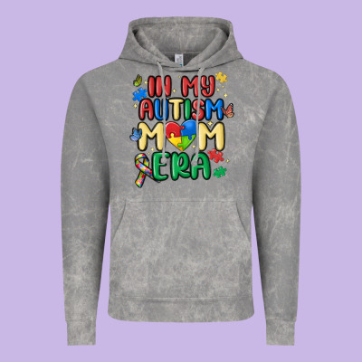 In My Autism Mom Era Vintage Hoodie Designed By Maliassmallbusiness