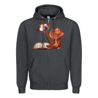 Smoke Boots with Bible and cross Zipper Hoodie - Bettercallsaul