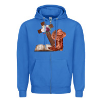 True Royal Boots with Bible and cross Zipper Hoodie - Bettercallsaul