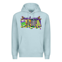 Blue Mist mardi gras mama Premium Hoodie - CowGirlArtShop