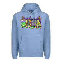 Colony Blue mardi gras mama Premium Hoodie - CowGirlArtShop