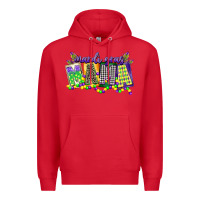 Red mardi gras mama Premium Hoodie - CowGirlArtShop