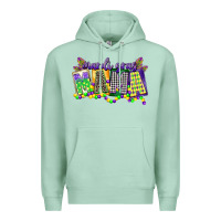 Seafoam mardi gras mama Premium Hoodie - CowGirlArtShop