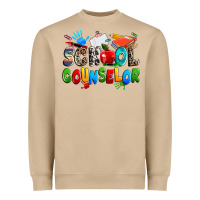 Mushroom school counselor Heavyweight Sweatshirt - NancyCooperArtShop
