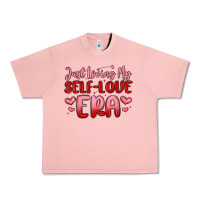 Salmon just loving my self love era Urban Heavy Tee - MaliasSmallBusiness