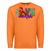 Carrot love crawfish mardi gras Premium Sweatshirt - CowGirlArtShop