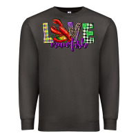 Smoke love crawfish mardi gras Premium Sweatshirt - CowGirlArtShop