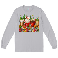 Moon Dust Christmas Santa coffee cups current mood Long Sleeve Tee - MaliasSmallBusiness