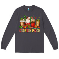 Smoke Christmas Santa coffee cups current mood Long Sleeve Tee - MaliasSmallBusiness