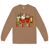 Toasted Coconut Christmas Santa coffee cups current mood Long Sleeve Tee - MaliasSmallBusiness