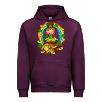 Mauve Wine Dwarf Cauldron St. Patricks Urban Hoodie - BundleAndBundleShop