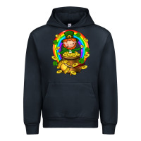 Navy Dwarf Cauldron St. Patricks Urban Hoodie - BundleAndBundleShop