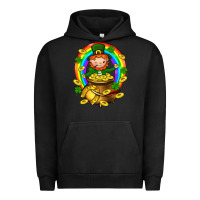 Pigment Black Dwarf Cauldron St. Patricks Urban Hoodie - BundleAndBundleShop