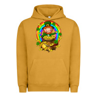 Pigment Peanut Butter Dwarf Cauldron St. Patricks Urban Hoodie - BundleAndBundleShop