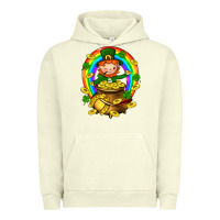 Pigment Pistachio Dwarf Cauldron St. Patricks Urban Hoodie - BundleAndBundleShop