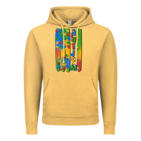 Vintage Mustard autism american flag Vintage Hoodie - MaliasSmallBusiness