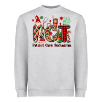 Heather Grey pct christmas Heavyweight Sweatshirt - MaliasSmallBusiness
