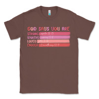 Chestnut god says you are Classic Tee - MaliasSmallBusiness