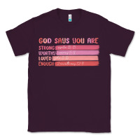 Plum god says you are Classic Tee - MaliasSmallBusiness