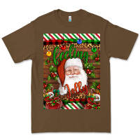 Cacao Christmas Feeling Jolly Santa Premium Tee - Artiststas