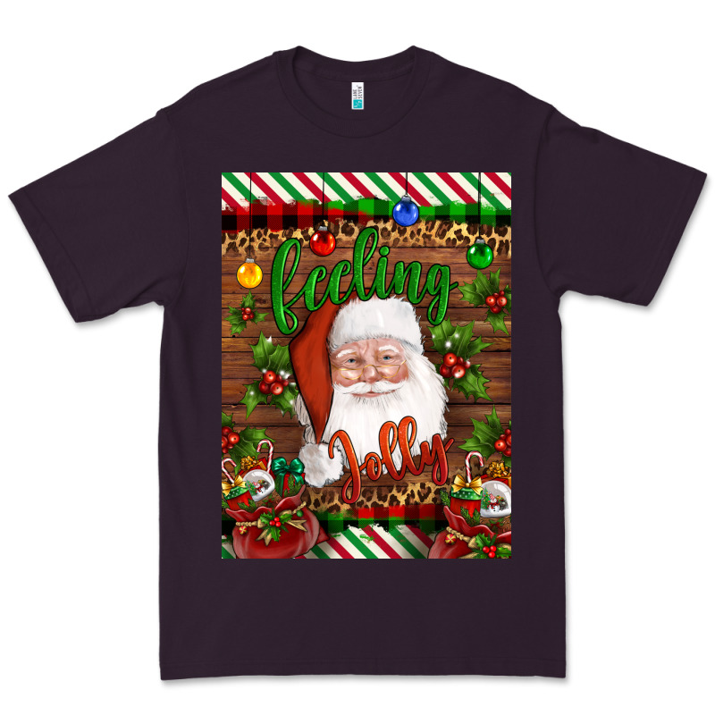 Christmas Feeling Jolly Santa Premium Tee by Artiststas | Teevron