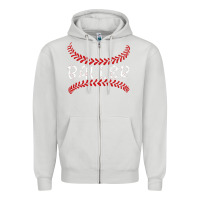 Dove Grey BALLER Zipper Hoodie - Bettercallsaul