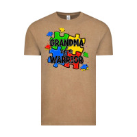 Vintage Coffee grandma of a warrior Vintage Tee - JahusDesignShop