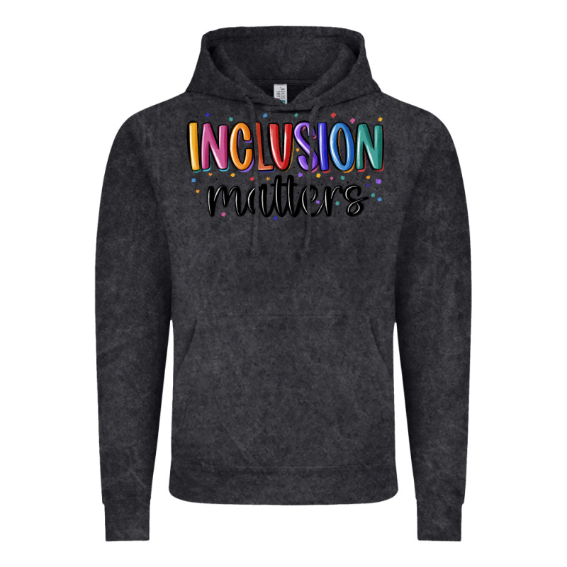 ınclusion Matters Vintage Hoodie by MaliasSmallBusiness | Teevron