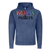 Vintage Denim ınclusion matters Vintage Hoodie - MaliasSmallBusiness