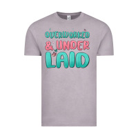 Vintage Zinc overworked underlaid Vintage Tee - MaliasSmallBusiness